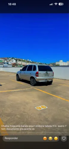 Chevrolet Corsa Sed.wind 1.0/millenium/classic VHC (álcool) 2001