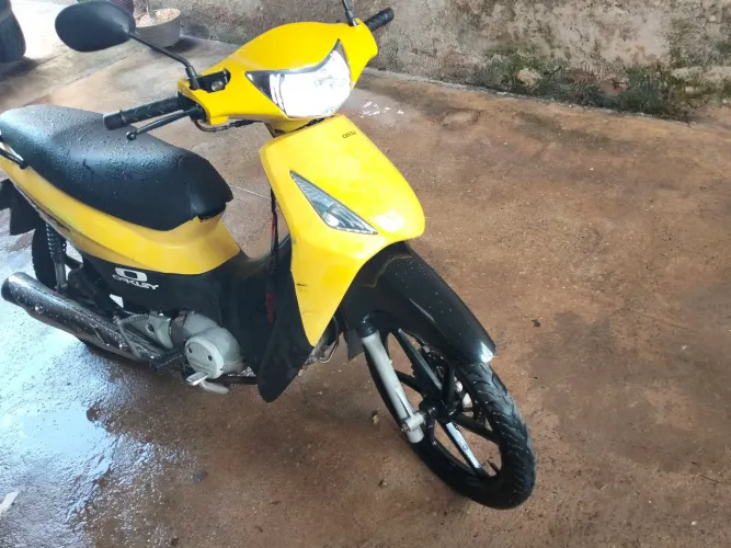 biz 125 partida elétrica freio a disco