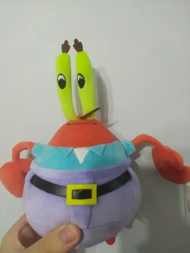 PELÚCIA SEU SIRIGUEJO OFICIAL NICKELODEON - TURMA DO BOB ESPONJA