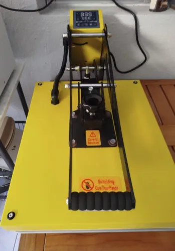 Prensa térmica smart sub live/plana 40x50cm /gaveta/painel digital/220v