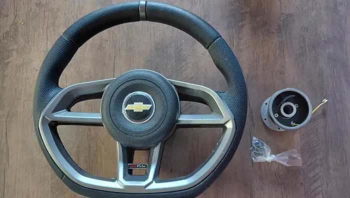 Volante Esportivo Gti Cinza