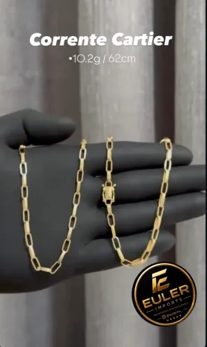 Corrente de ouro 10.2 g
