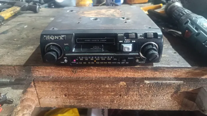 Toca fitas tkr Sony década de 80