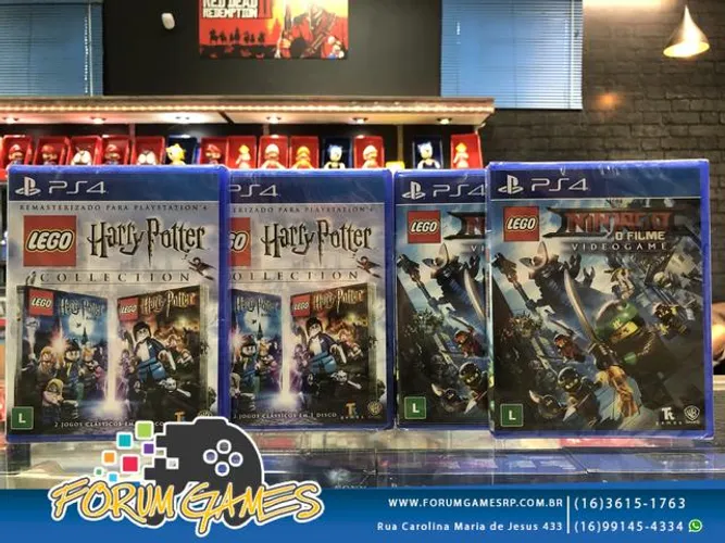 Harry Potter e Ninjago o Filme - Lego para PlayStation 4