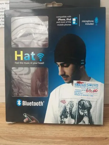 Touca com bluetooth na oferta so 25,00
