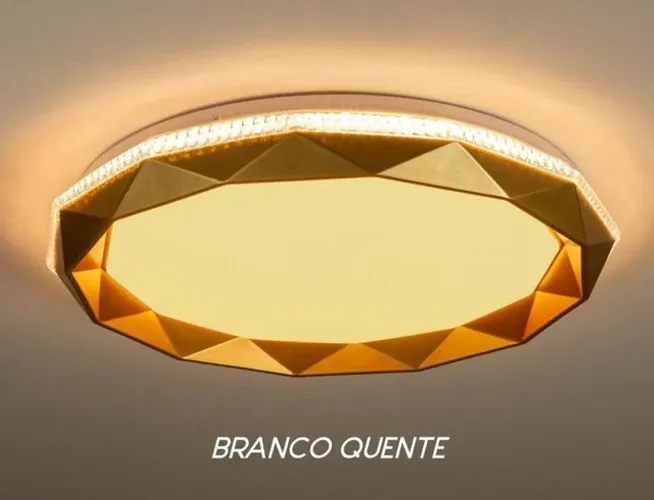 Luminária Plafon LED Sobrepor Redondo