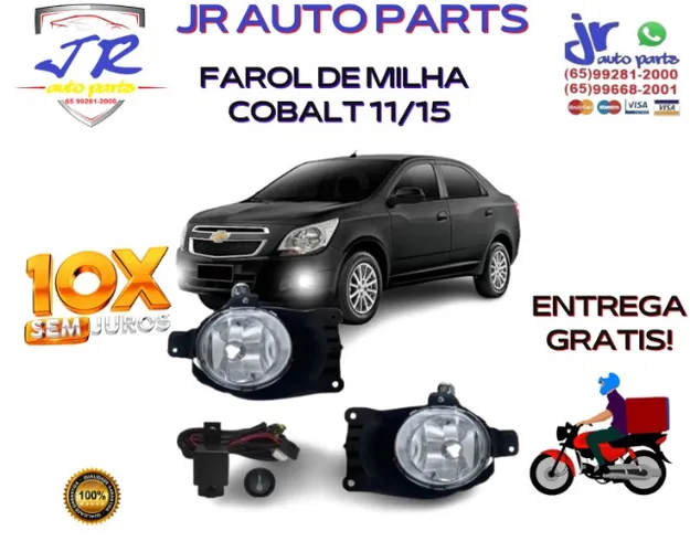 Kit Farol de Milha Cobalt 2011/2015
