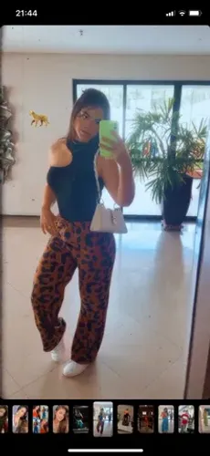 Calça de oncinha