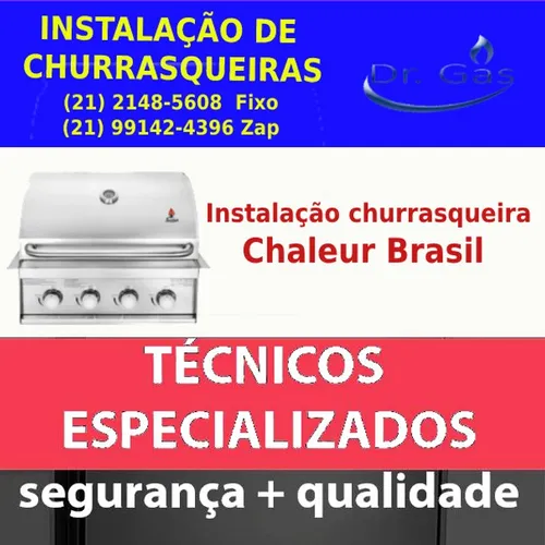 Instalação de churrasqueira - Laranjeiras