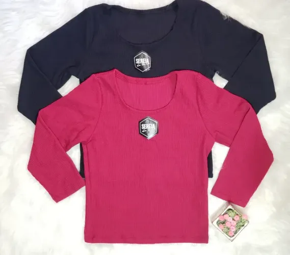 Blusa manga 3/4 Maldivas sereia da terra