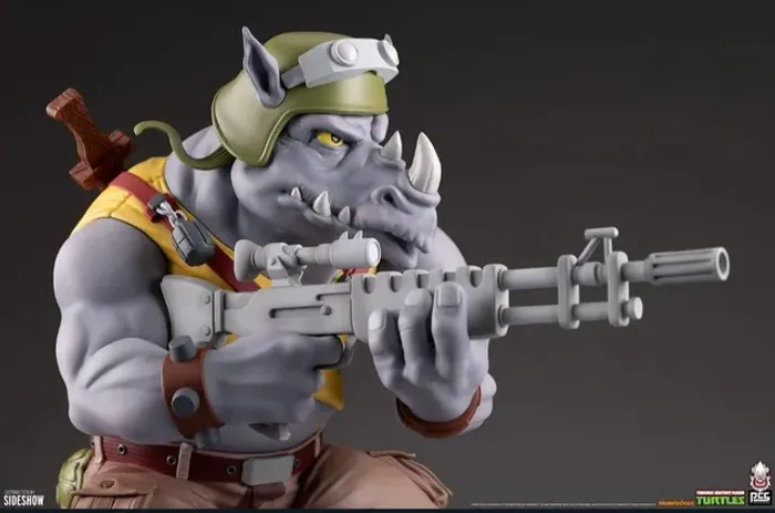 Rocksteady TMNT PCS Sideshow Tartarugas Ninja