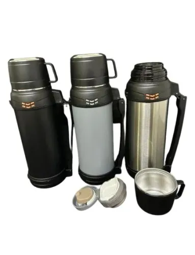 Garrafa Térmica Inox 2 Litro Inquebrável Com ALÇA em excelente