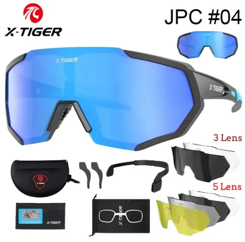 Óculos azul X tiger 5 lentes
