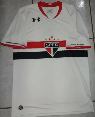 Camiseta Original Oficial do São Paulo Futebol Clube Ano 2015- Under Armour - Tamanho G