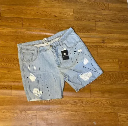 Chegou reposição das bermudas jeans pontuações