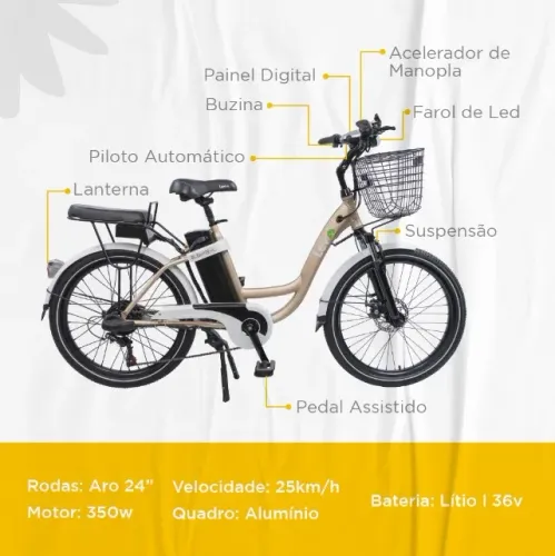 Bicicleta Eletrica Lev - E-bike L