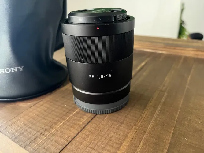 Lente Sony FE 1.8/55mm para Câmeras Sony