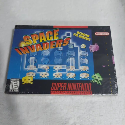 Space Invaders (Super Nintendo) - Novo e Lacrado