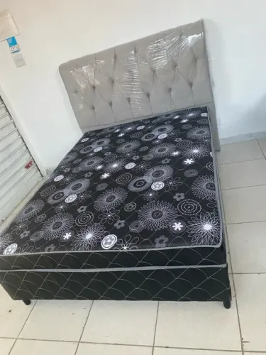 Cama Box casal novo de fábrica