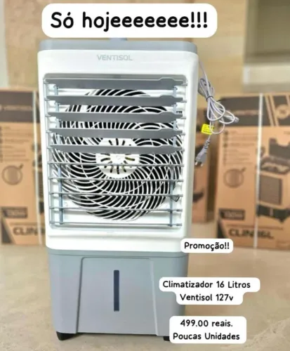 Climatizador Ventisol 16 Litros - Promoção!