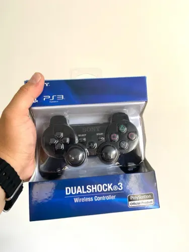Controle de PS3 sem fio novo! Entrego