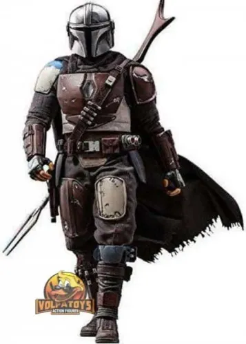 Boneco The Mandalorian V1 - Hot Toys Tms 007 Star Wars