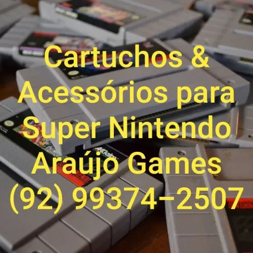 Cartuchos SNES [Service] Nova Cidade]