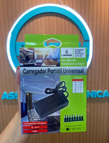 Carregador portátil universal 