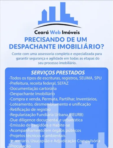 Despachante imobiliário escritura, registro, inventário, usucapião, prefeitura, ITBI, iptu
