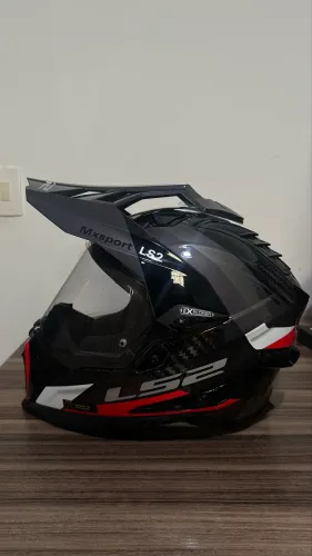 Capacete ls2 Explorer Carbon N 58 - Zero