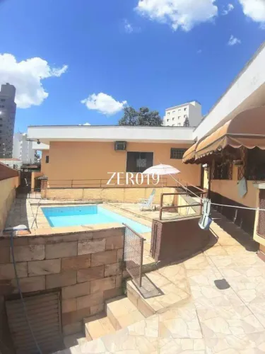 Casa à venda com 4 dormitórios, 151m², terreno com 378m² no Jardim Proença Campinas/SP. |