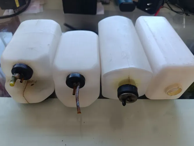 4 tanques para Aeromodelos Glow/Gasolina Combustão 