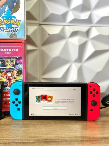 NINTENDO SWITCH OLED + ACESSORIOS