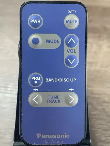 Controle Remoto Panasonic Car Audioo para som automotivo só 25,00