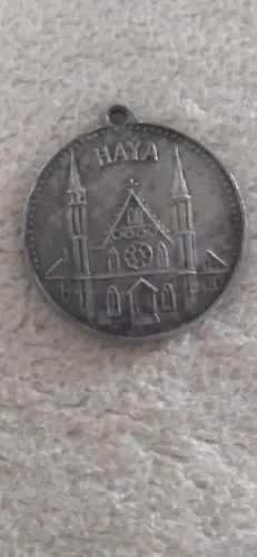 Medalha comemorativa antiga 