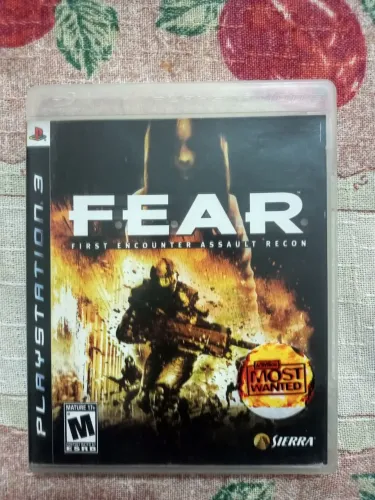 Fear PS3 RARO. Como novo