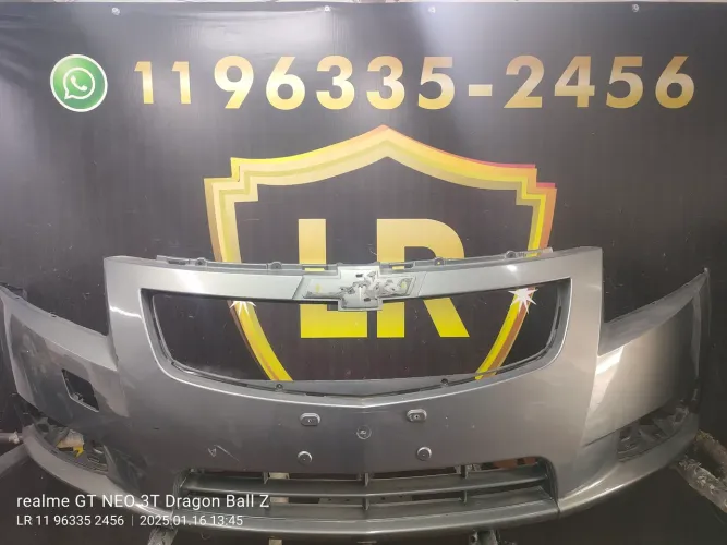 Parachoque Dianteiro GM Cruze Sedan 2012 2013 2014 2015 Original 