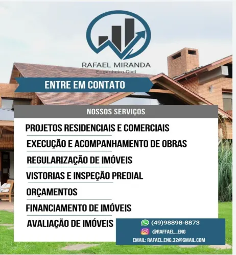 Projetos, Construção e vistorias 