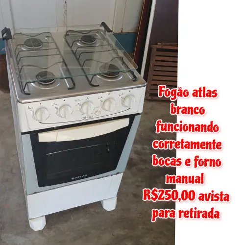 Fogão atlas branco