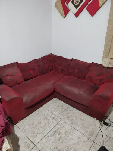 Sofá em L 5 lugares