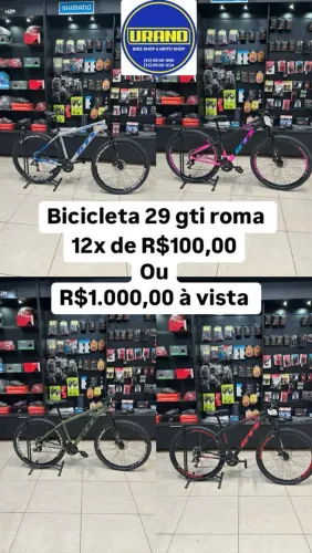 Promoção bicicleta aro 29 alumínio 21v absolute/gti/gta (várias cores disponível)