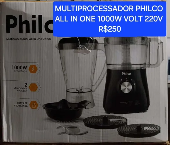 Multiprocessador Philco All in on 1000W 127V 