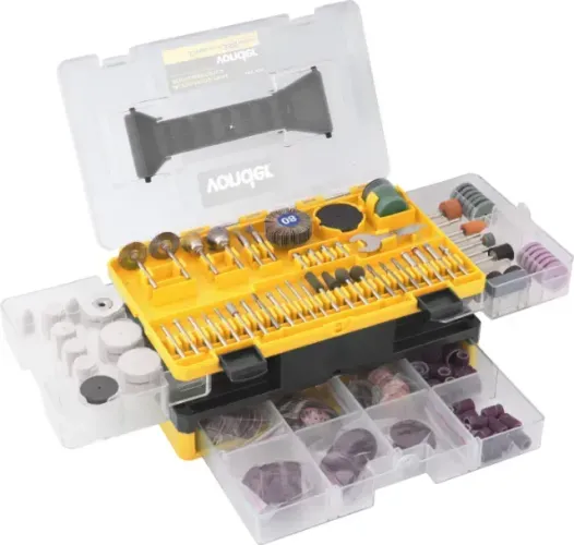 Jogo de Acessórios para Microrretífica, com 350 peças, ARV 350, Vonder
