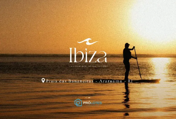 Condomínio Ibiza Praia Resort Araruama - Lotes a partir de 347m²