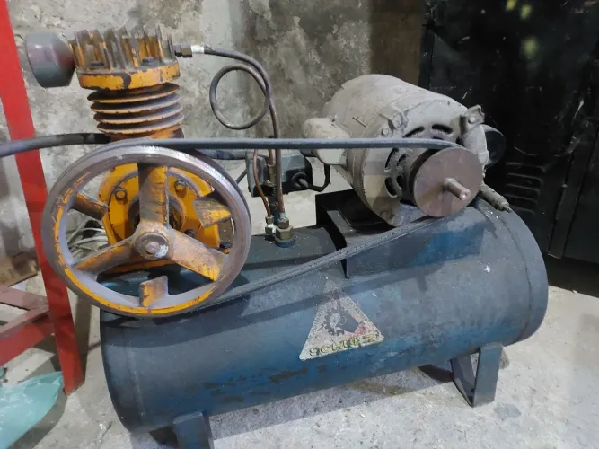 Compressor de ar schulz + pistola de pintura 