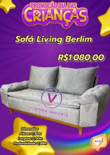 Sofá Living Berlim