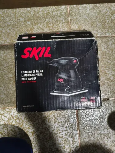 Lixadeira Orbital de Mão Skil 200W - Pouquíssimo Uso