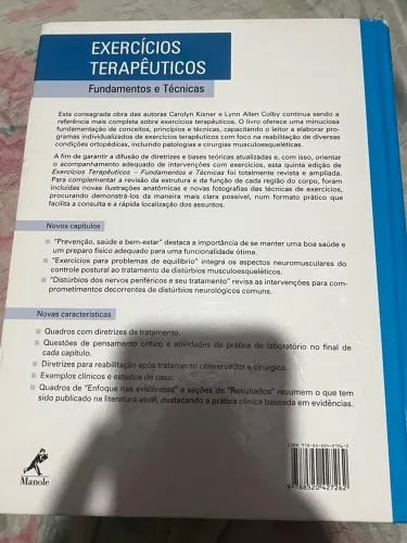 Livro exercícios terapêuticos