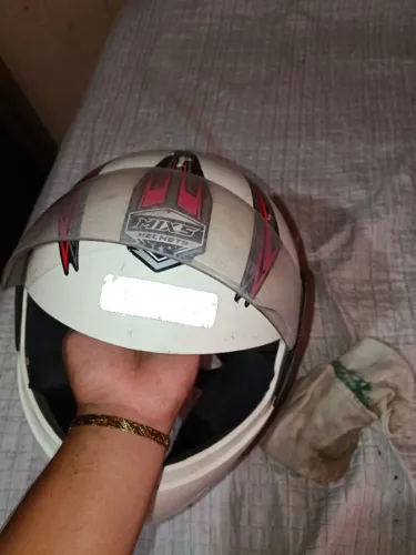 Capacete usado