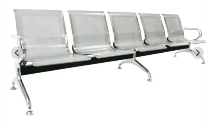 Longarina para escritório modelo aeroporto com 5 lugares